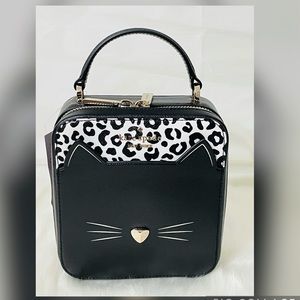 NWT Kate Spade Meow Cat Daisy Crossbody Bag